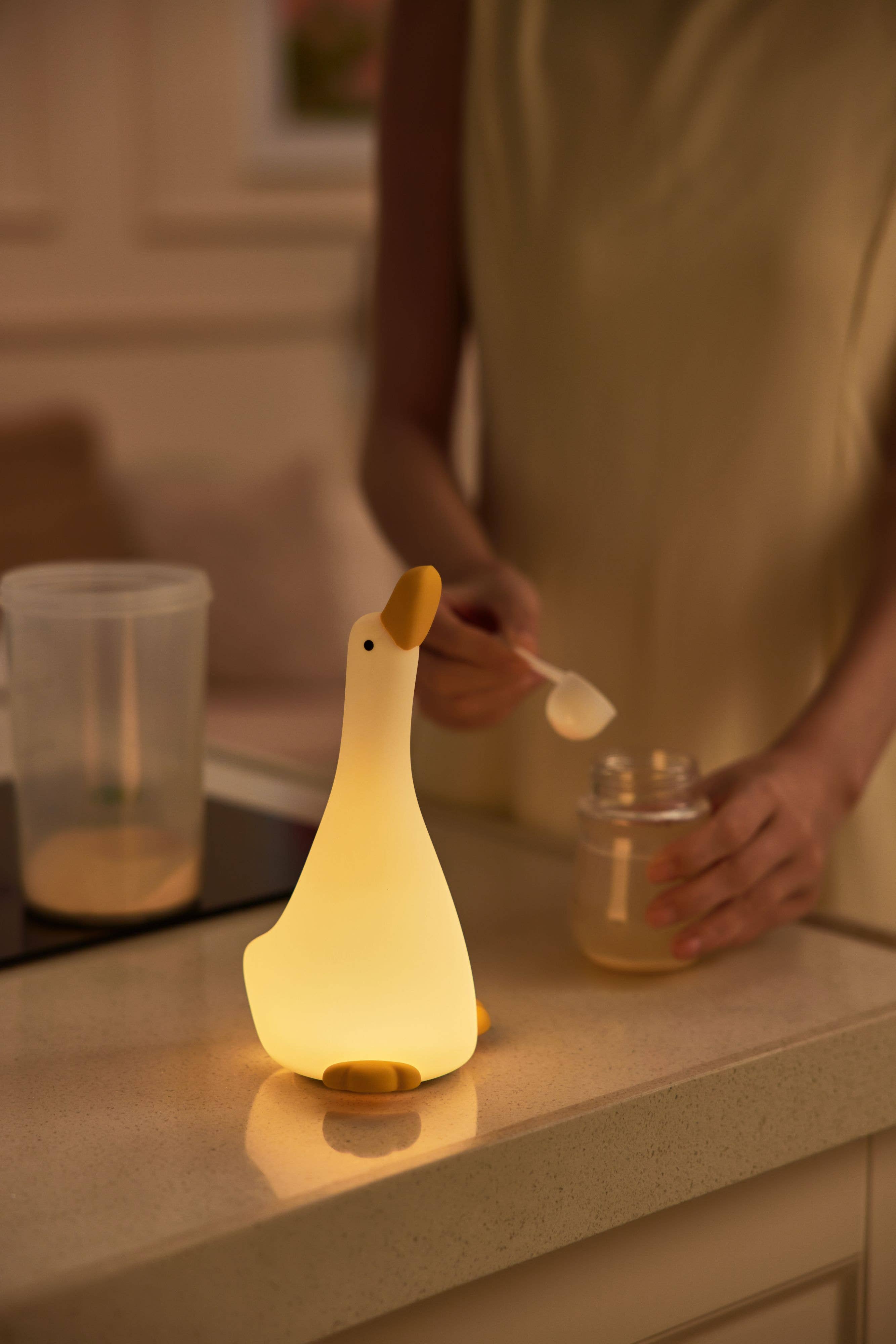 Natlampe Goose med 3 indstillinger og 30 minutters timer