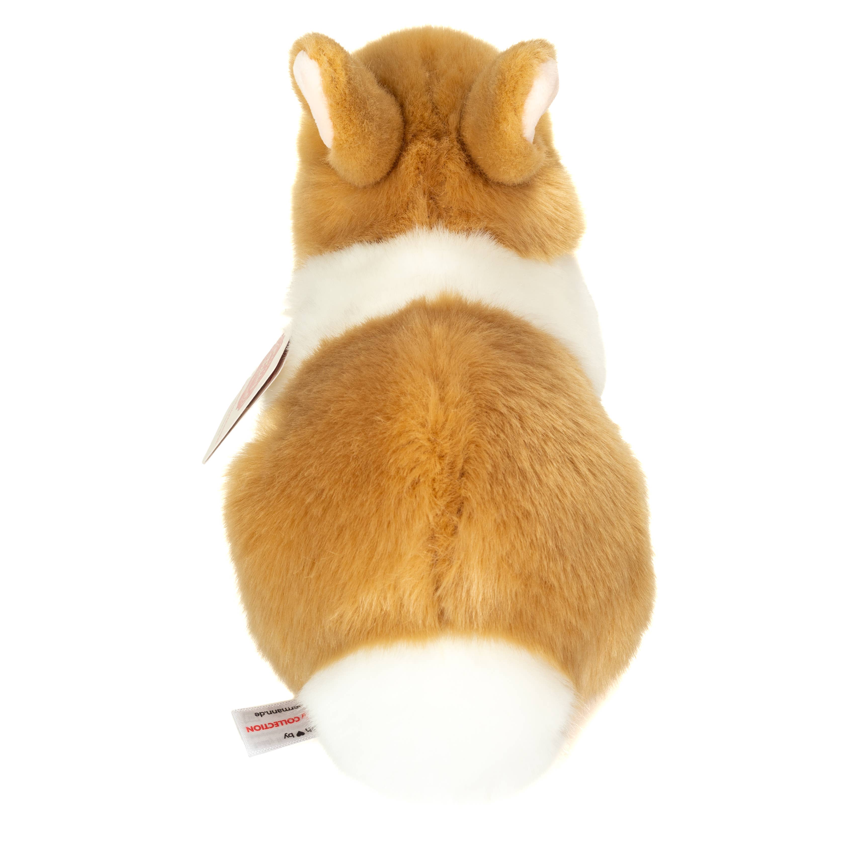 Kaninhårdyr beige-hvid 23 cm - Bamselegetøj - Plysdyr