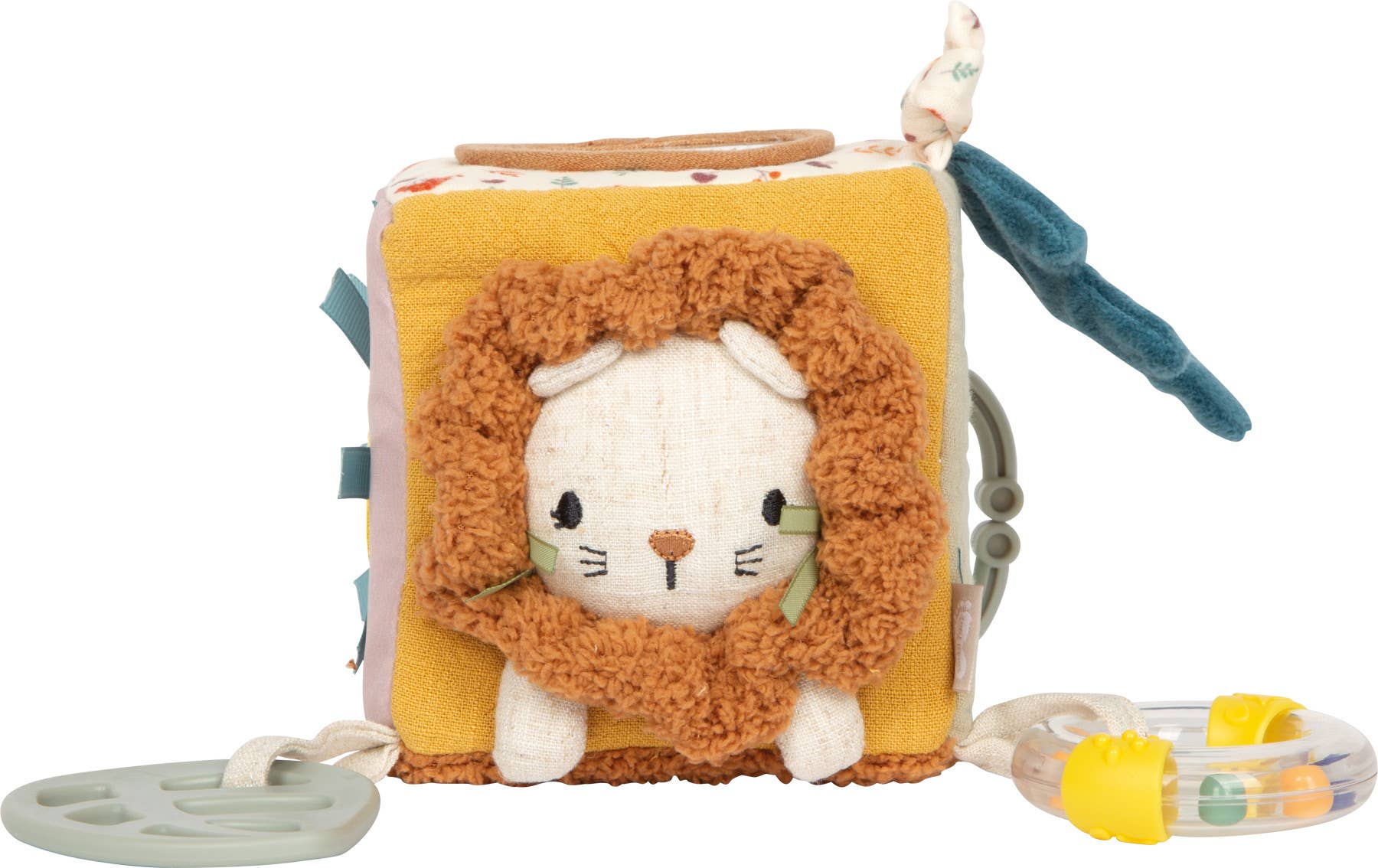 Babylegetøj terning "Little Lion" | Baby | Stof
