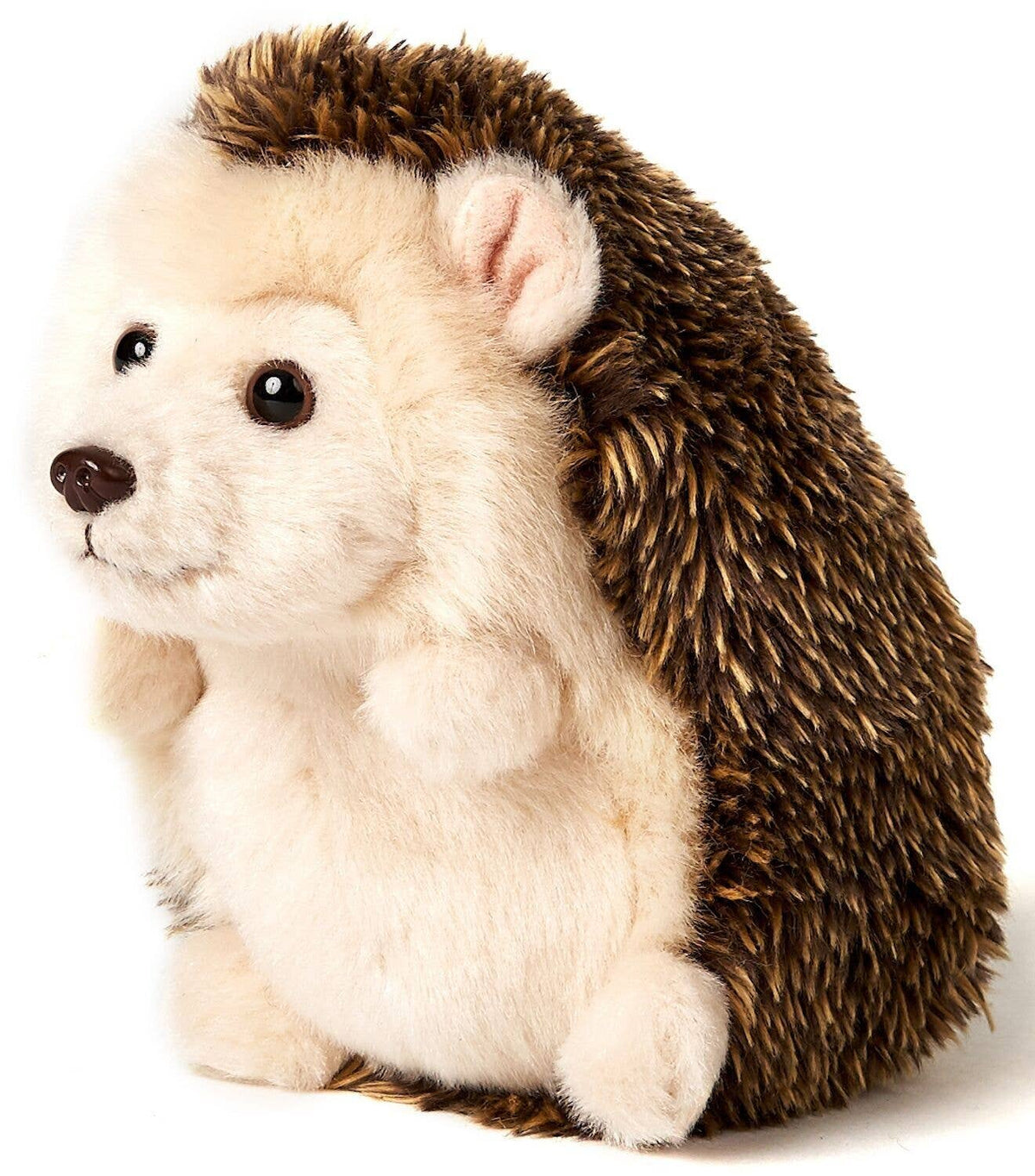 Pindsvin, stående - 14 cm højt - blød bamse