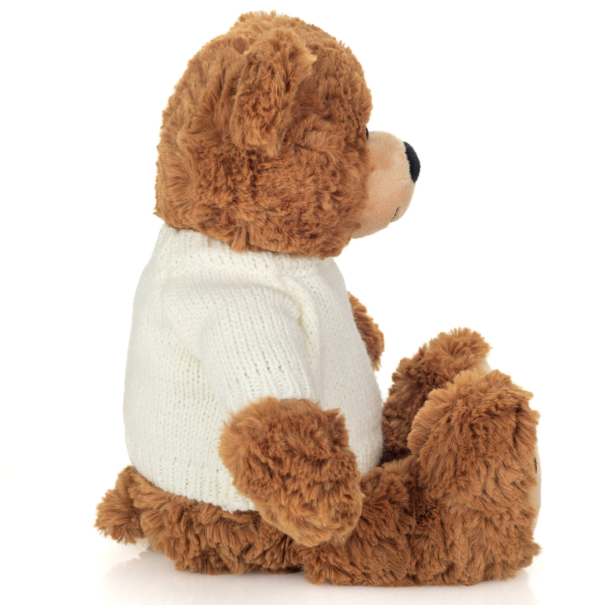 Teddy Percy med trøje 30 cm - plysbamse - blød bamse