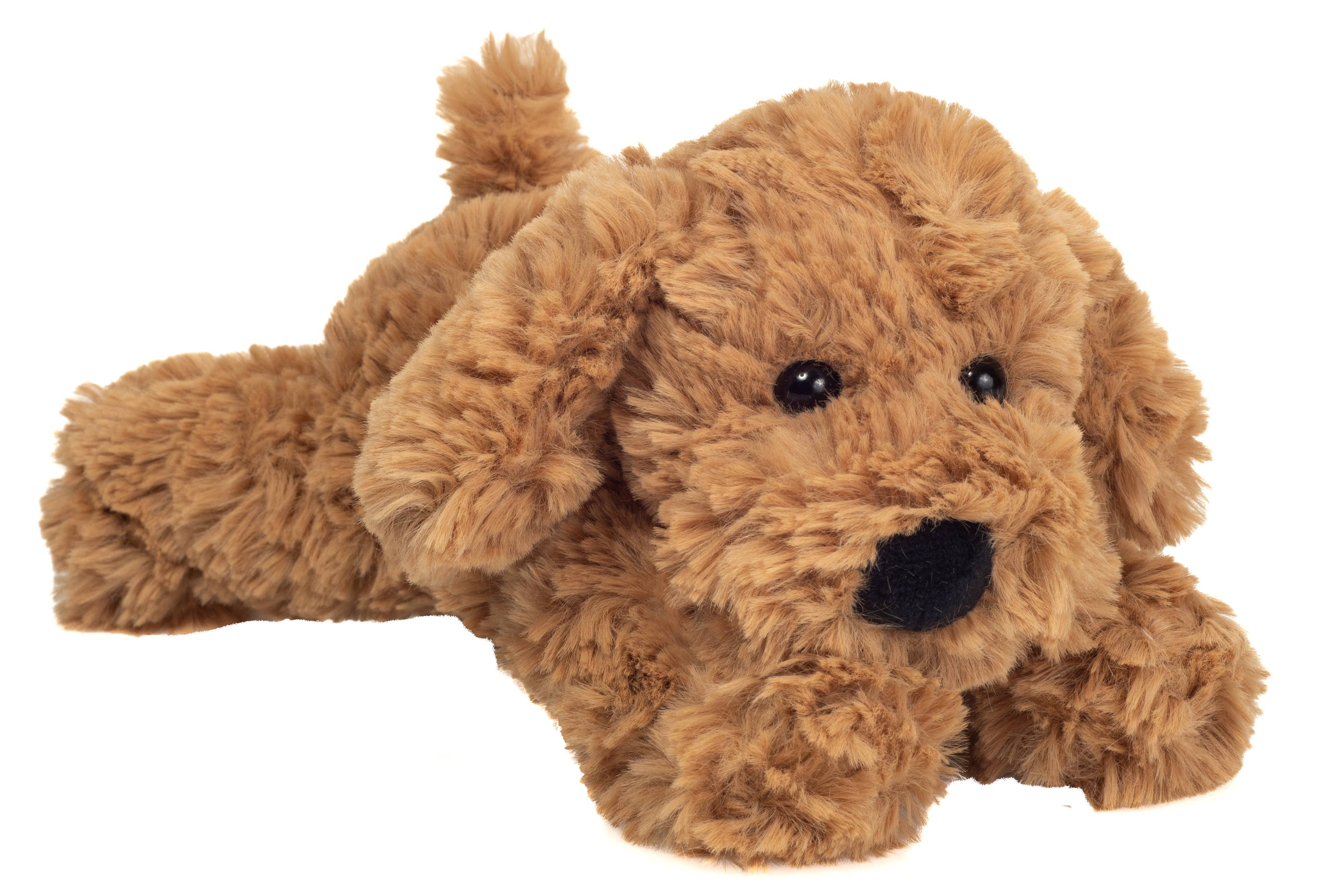 Slingrehund 3-farvet sorteret 20 cm -Plyslegetøj -Stofdyr