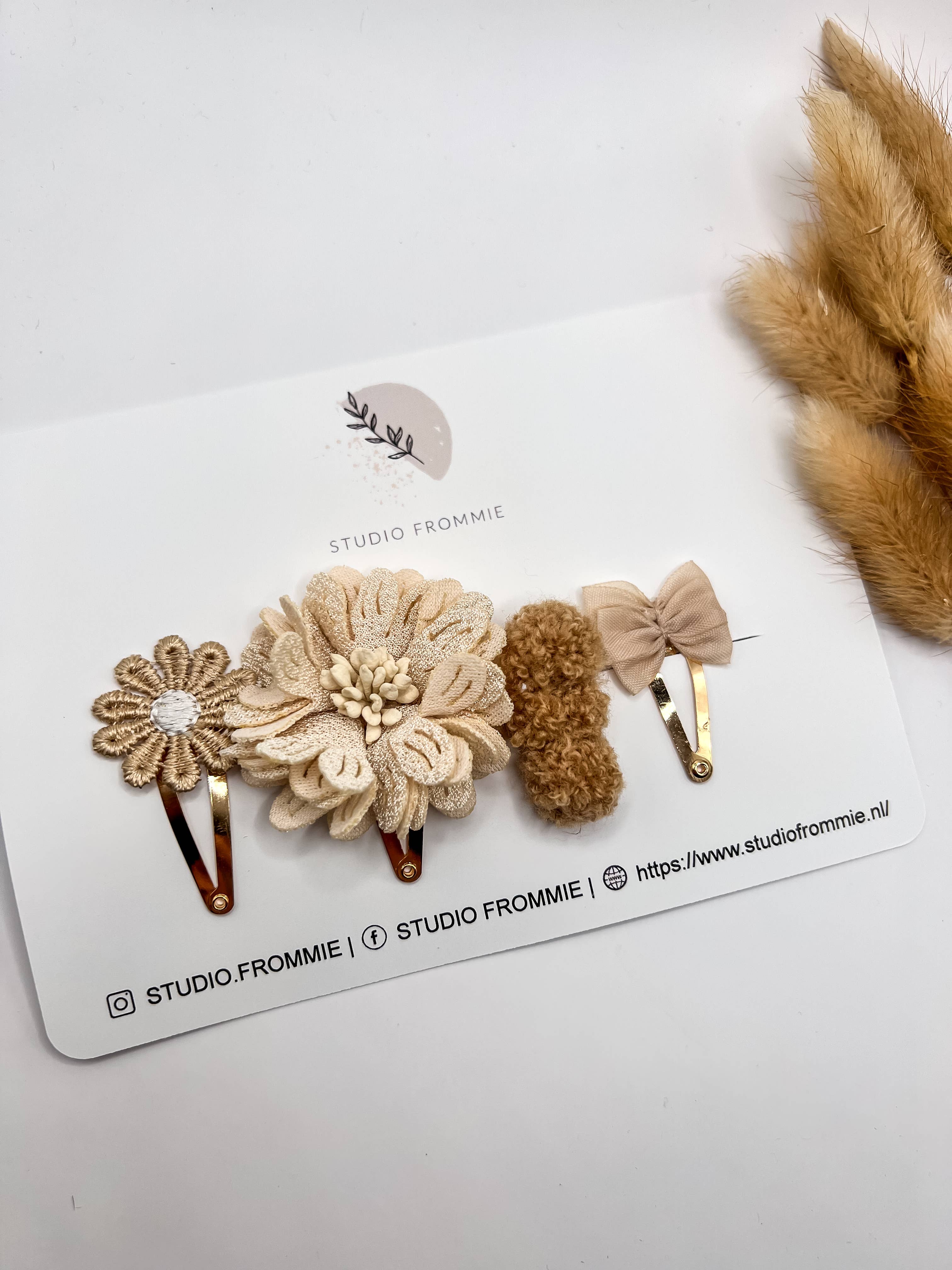 Lilly - 19 sæt med børne hårclips: Sølv