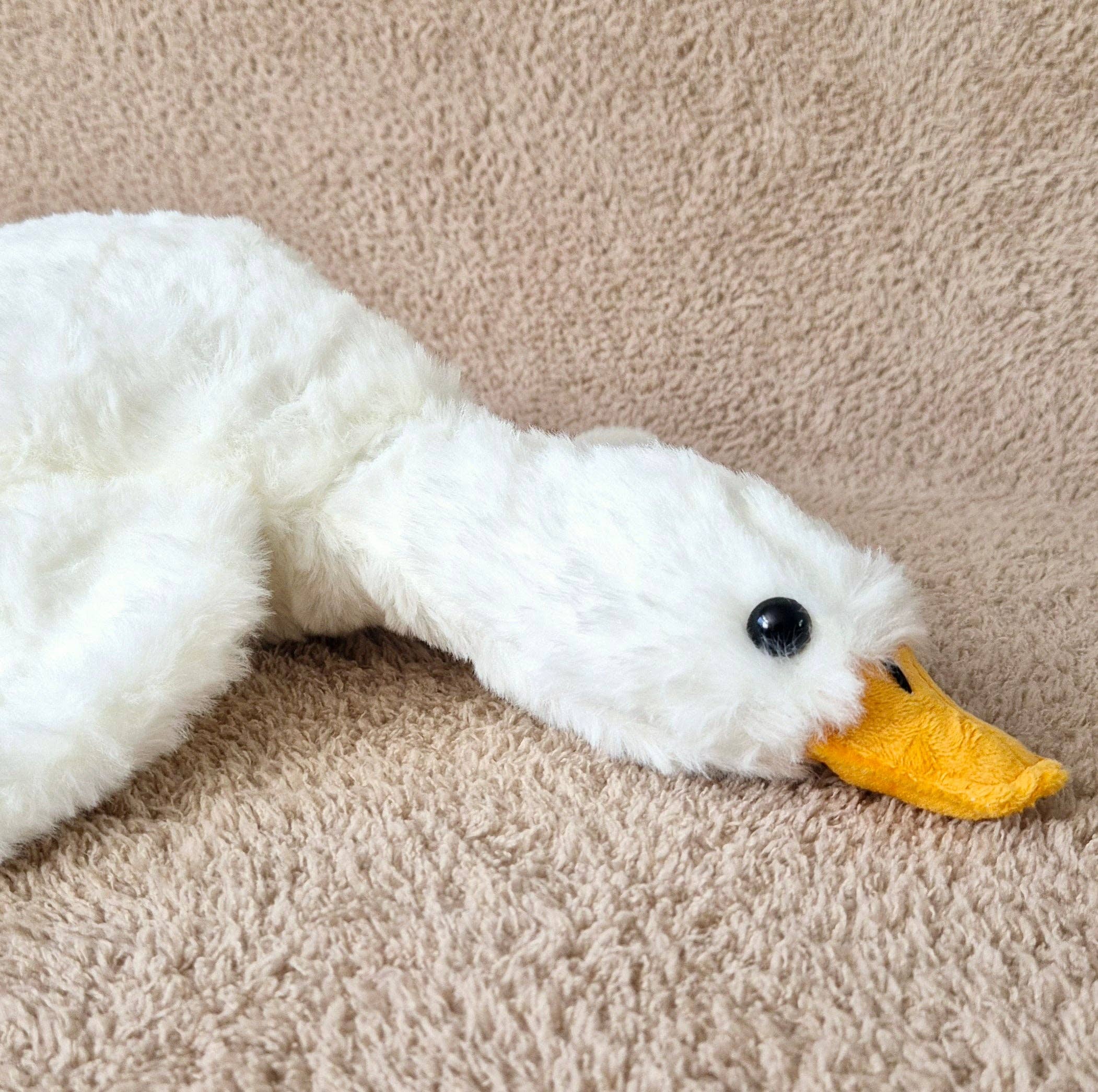 Gilly Goose Bamse – Blød Krammegås 50 cm | Perfekt Barselsgave