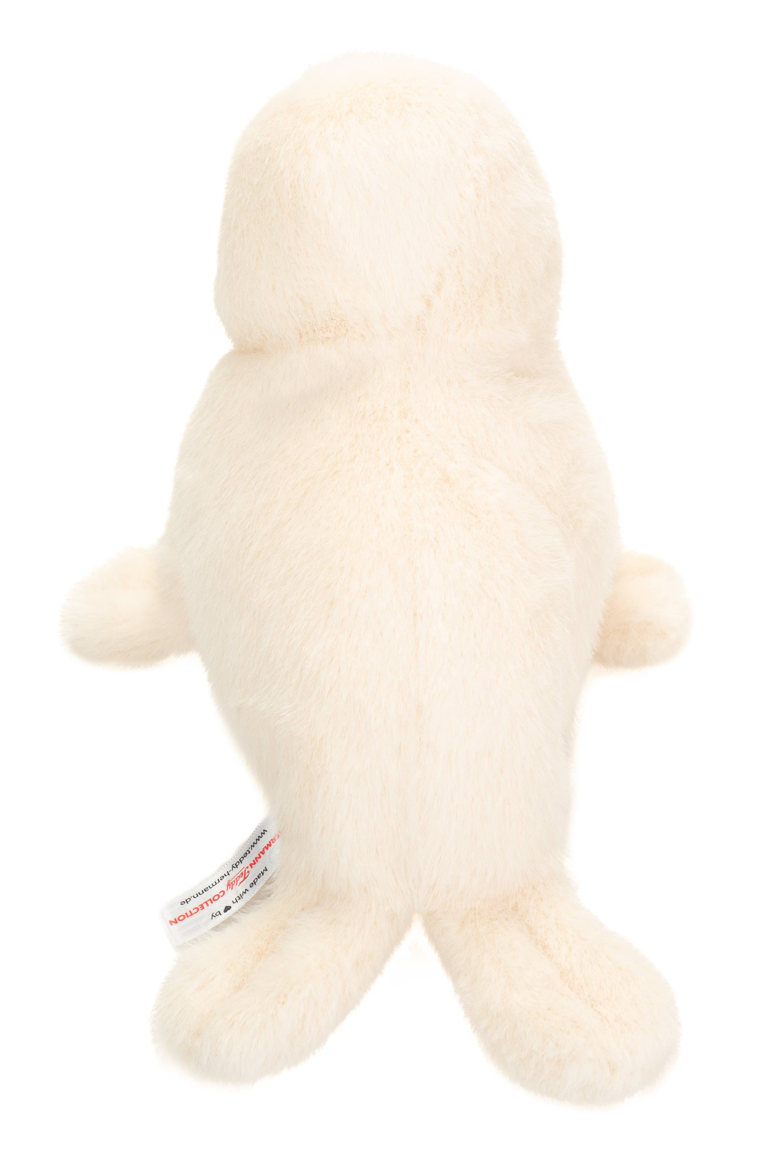 Hvid sæl 25 cm - Bamse - Plysdyr