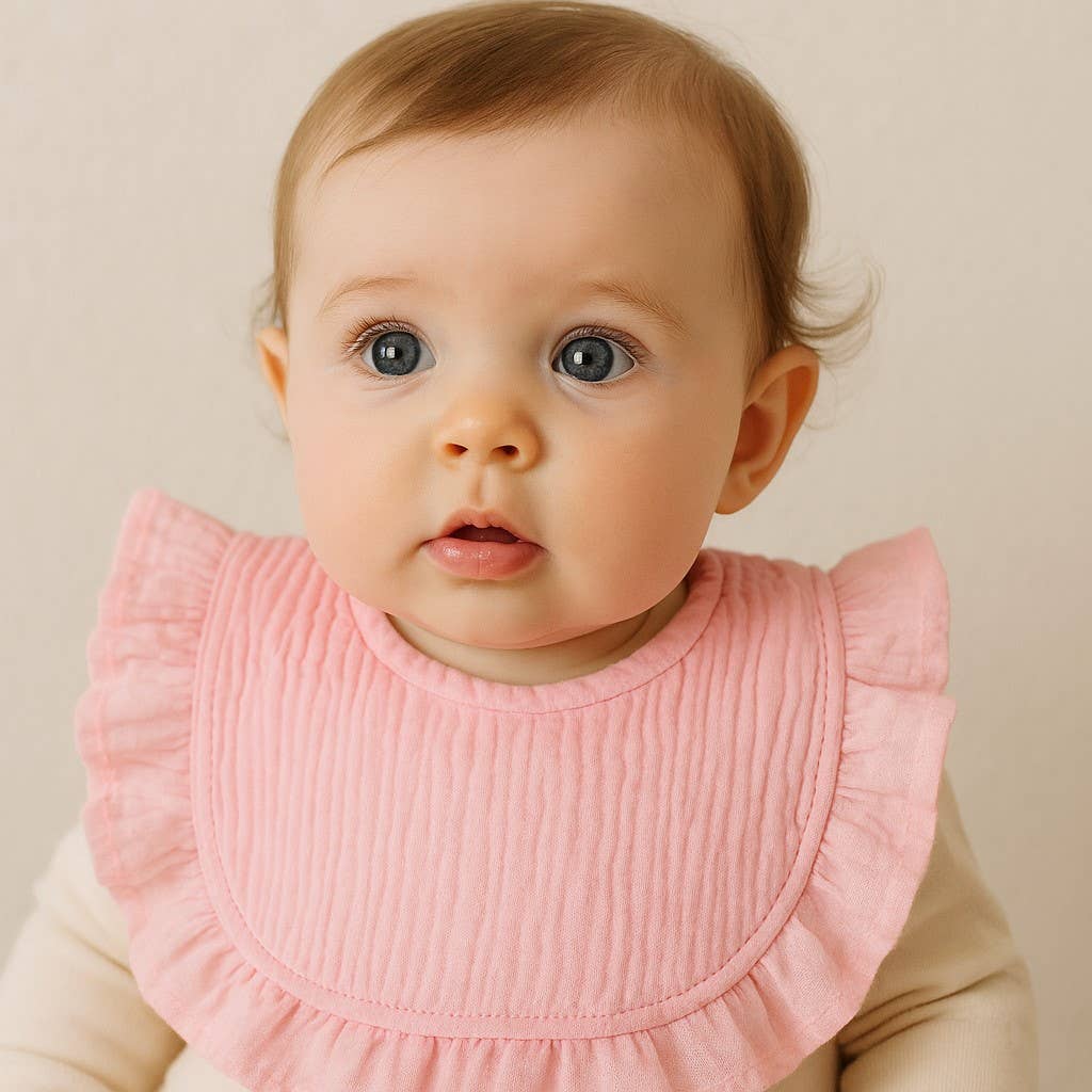 BAO-03 HAGESMÆKKE ØKOLOGISK BOMULD: Baby Lyserød