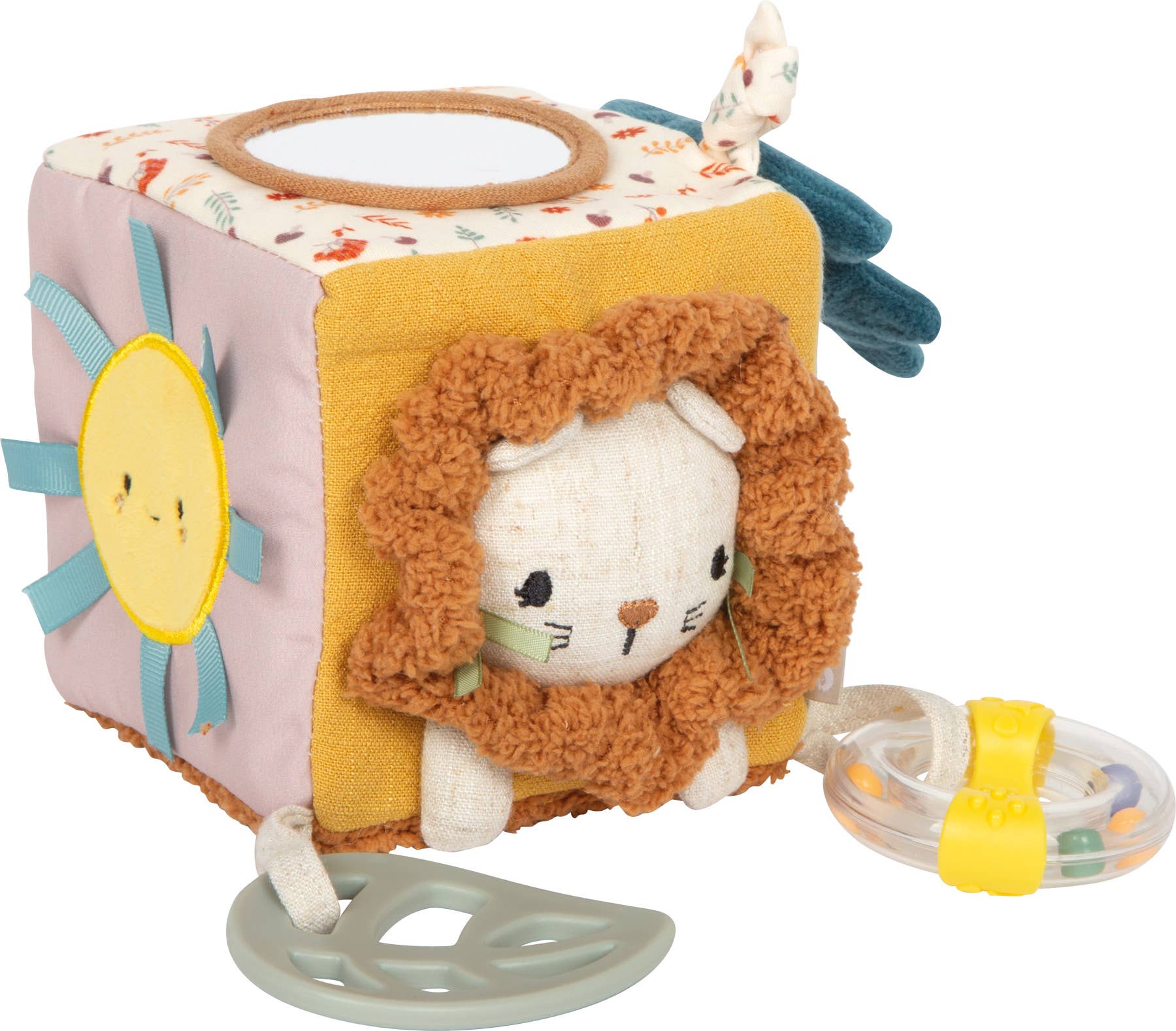 Babylegetøj terning "Little Lion" | Baby | Stof