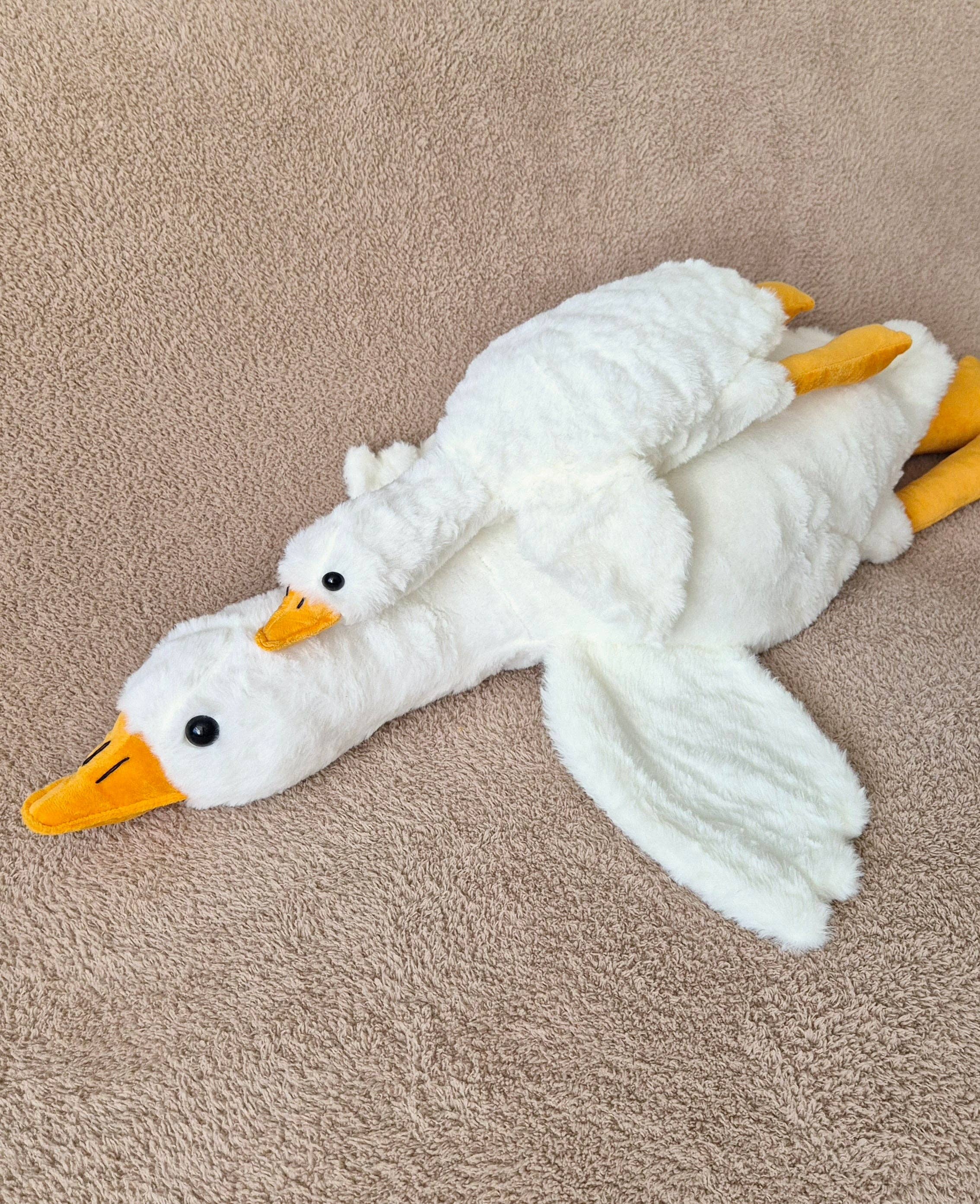 Gilly Goose Bamse – Blød Krammegås 50 cm | Perfekt Barselsgave