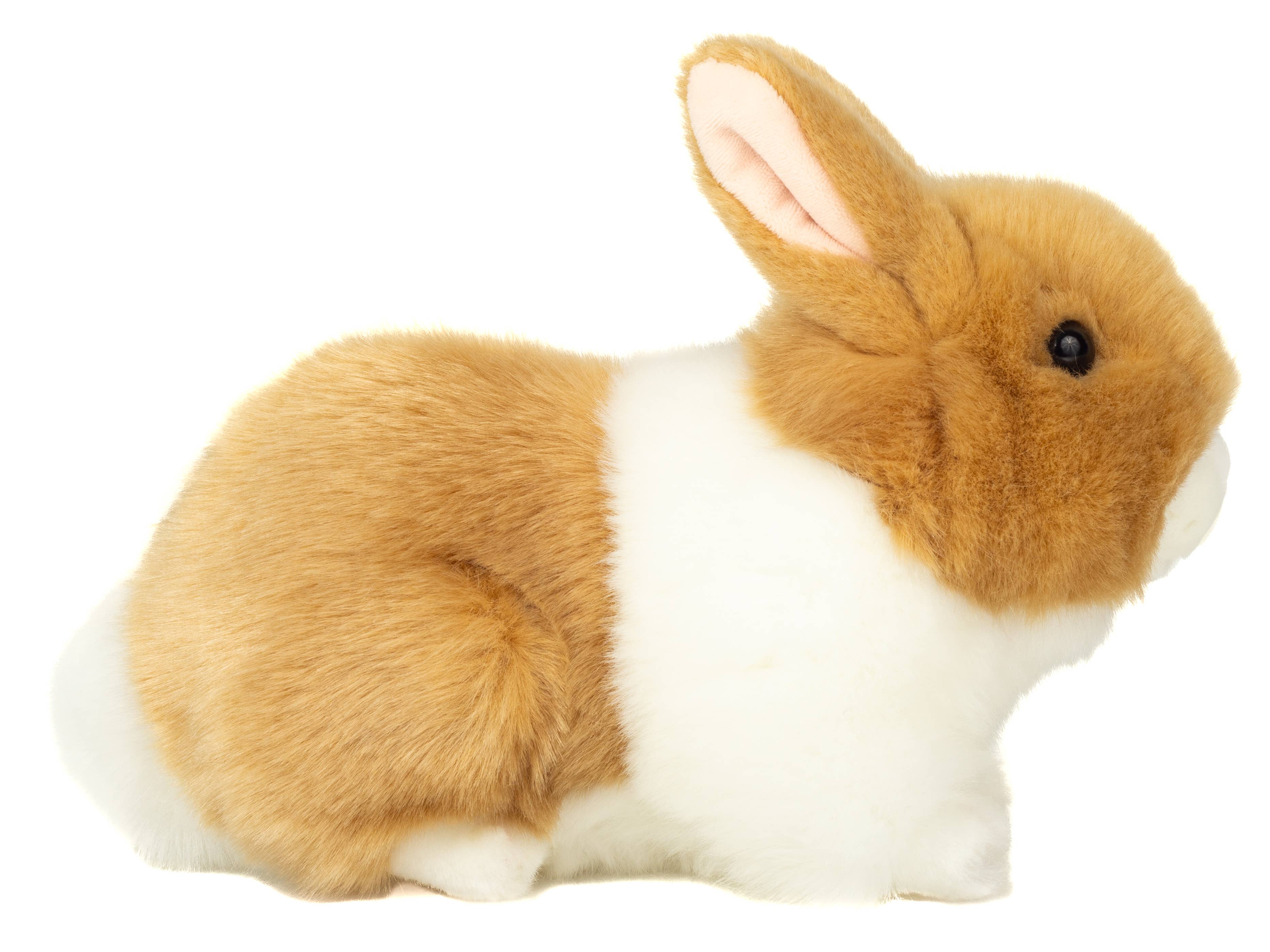 Kaninhårdyr beige-hvid 23 cm - Bamselegetøj - Plysdyr