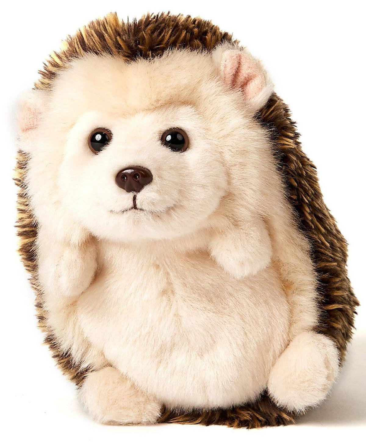 Pindsvin, stående - 14 cm højt - blød bamse