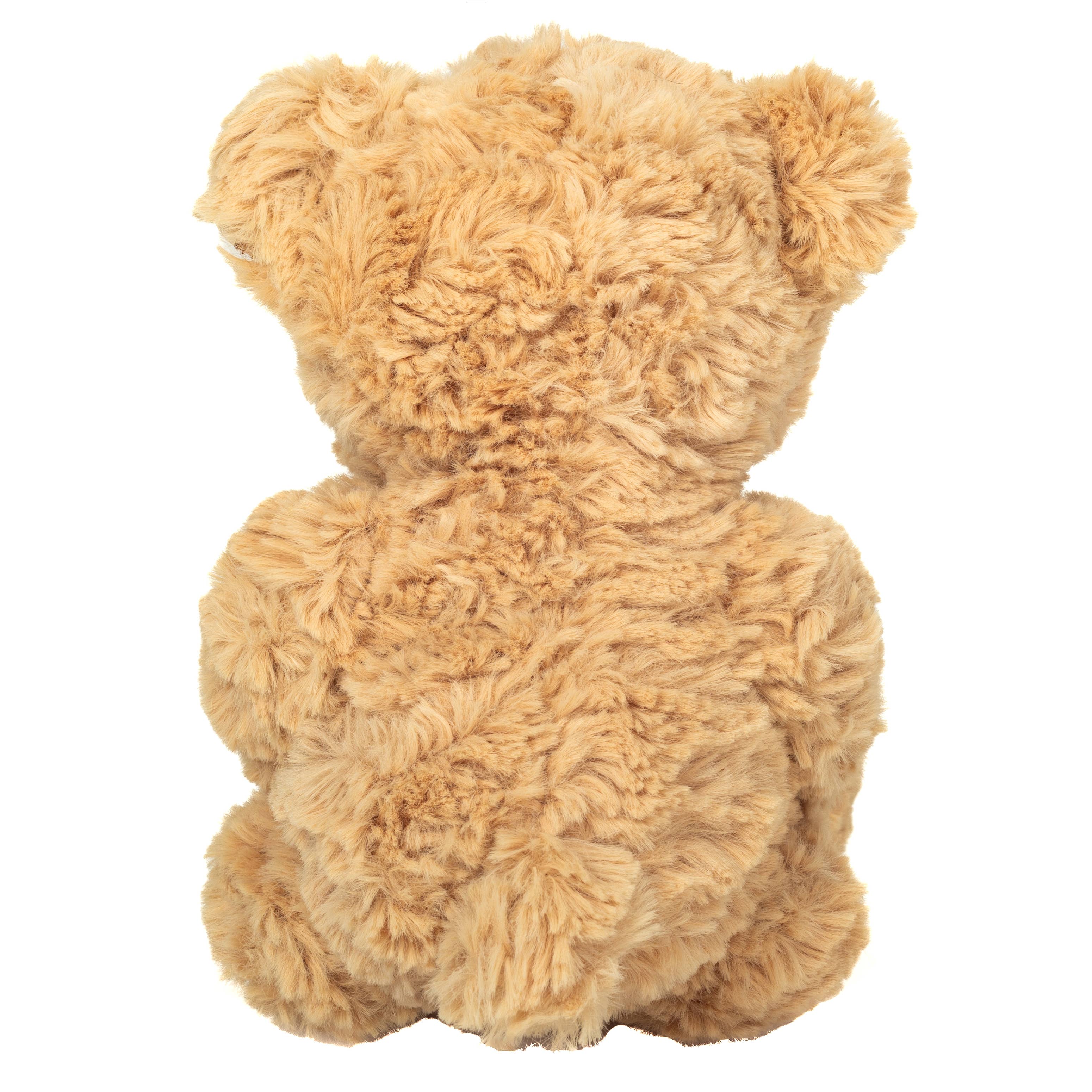 Teddybjørn med hjerte beige 20 cm - krammedyr - bamse
