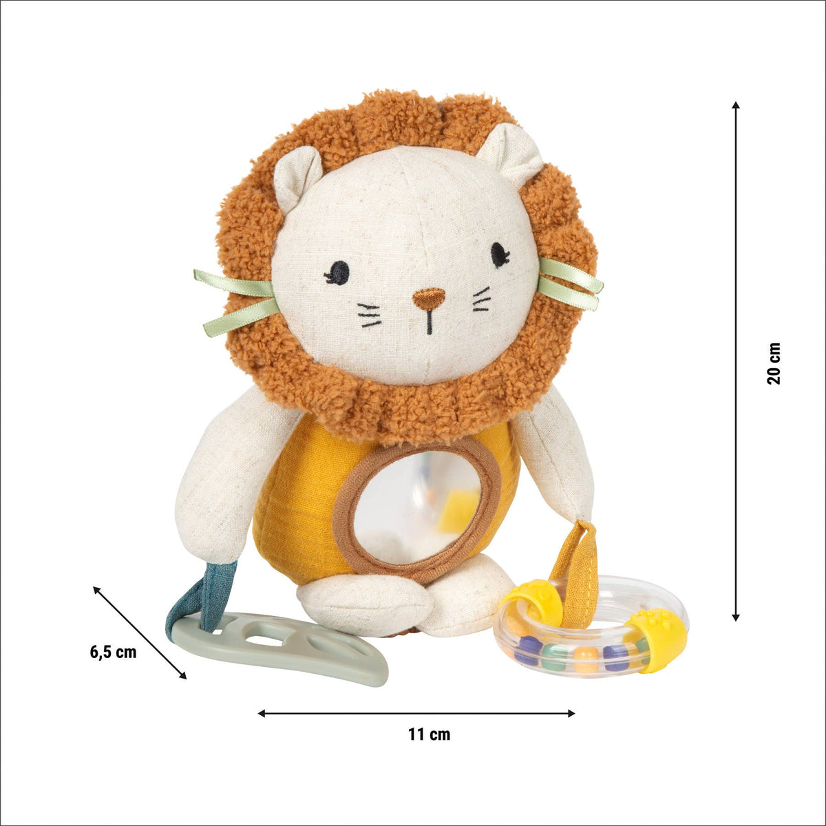 Babylegetøj hængende figur "Little Lion" | Baby | Stof