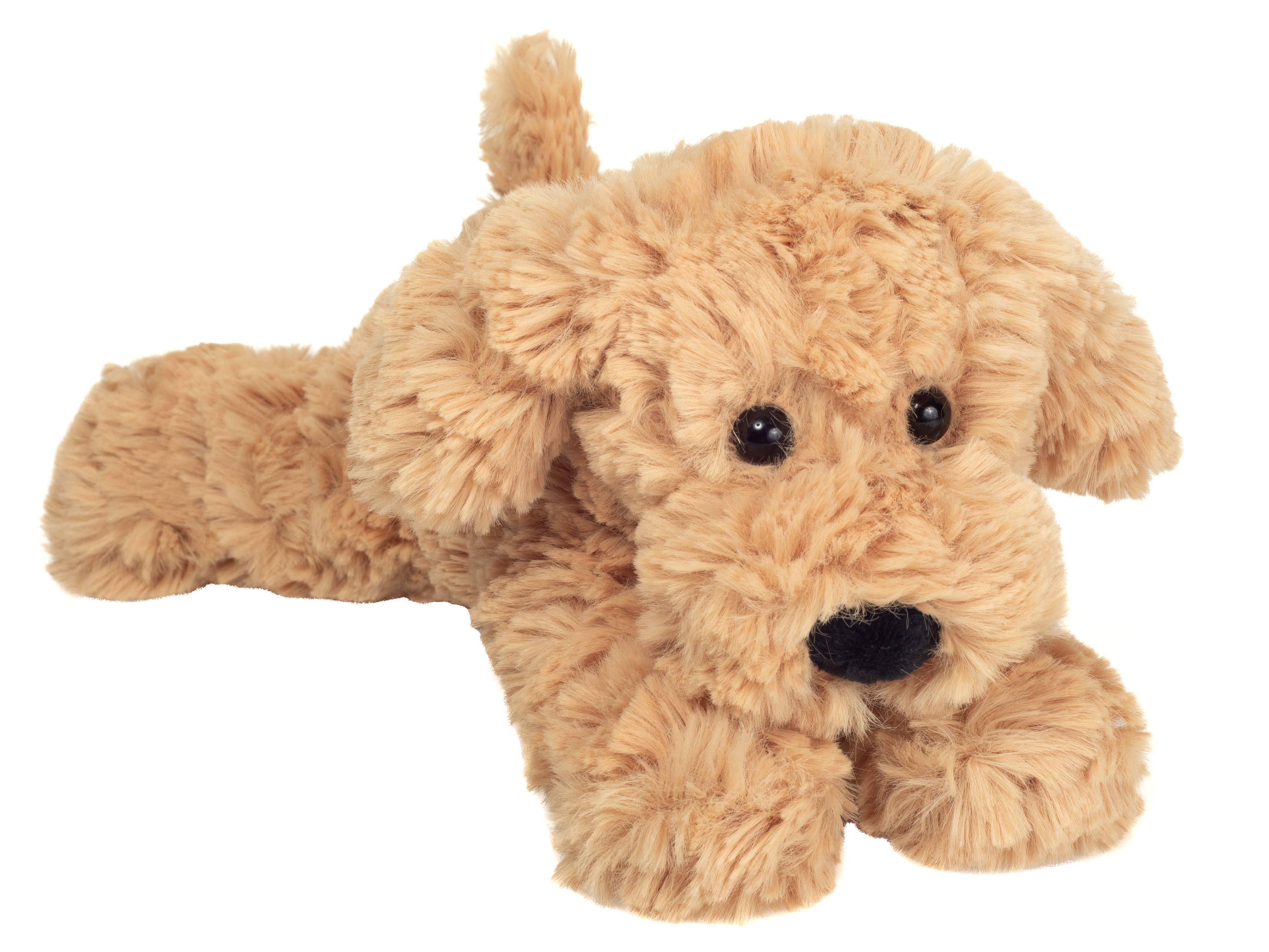 Slingrehund 3-farvet sorteret 20 cm -Plyslegetøj -Stofdyr