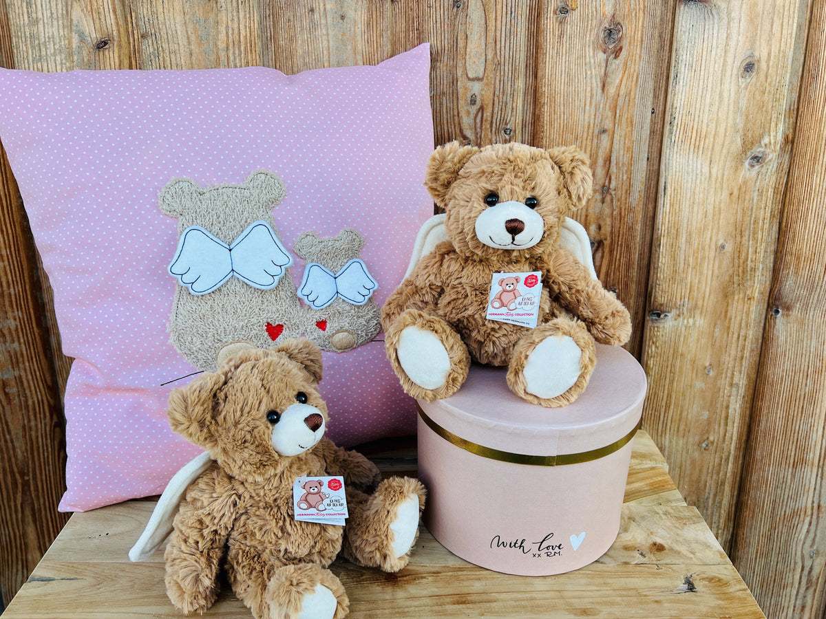 Vogterengel bamse 20 cm - plysdyr - blød bamse