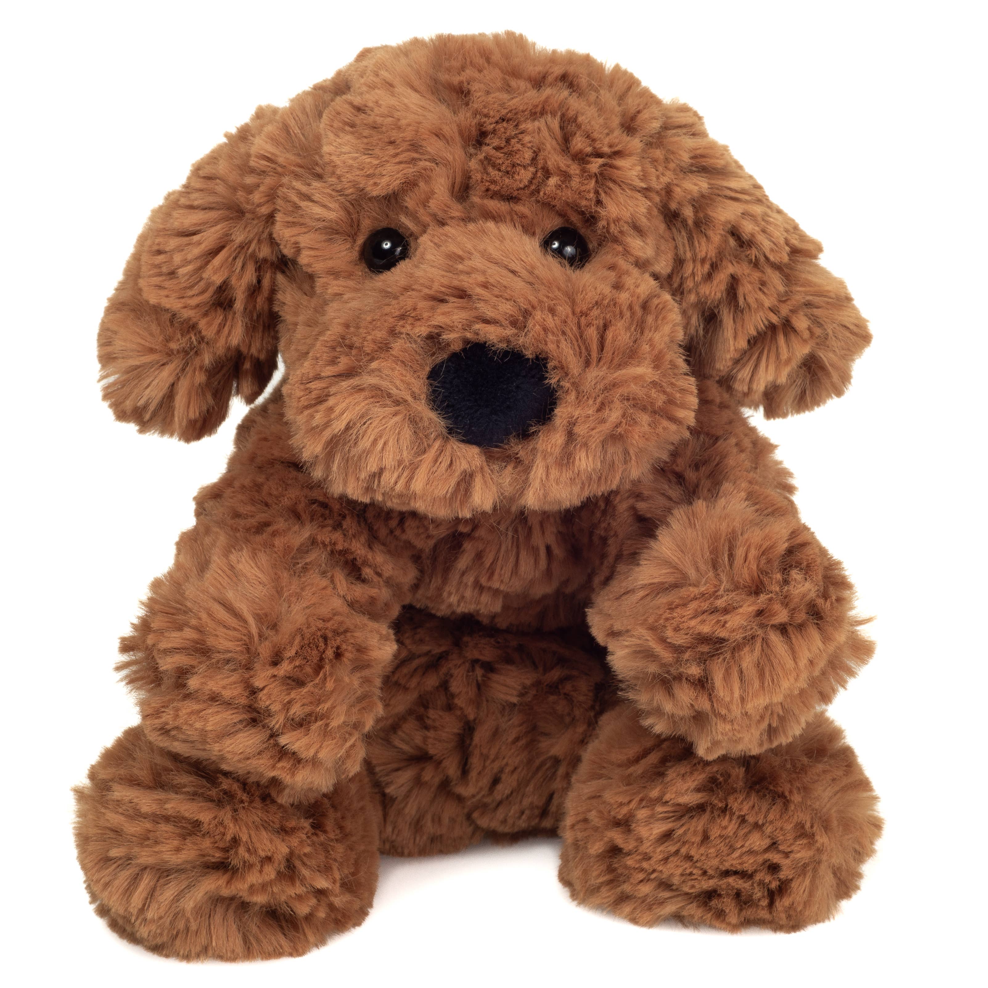 Slingrehund 3-farvet sorteret 20 cm -Plyslegetøj -Stofdyr